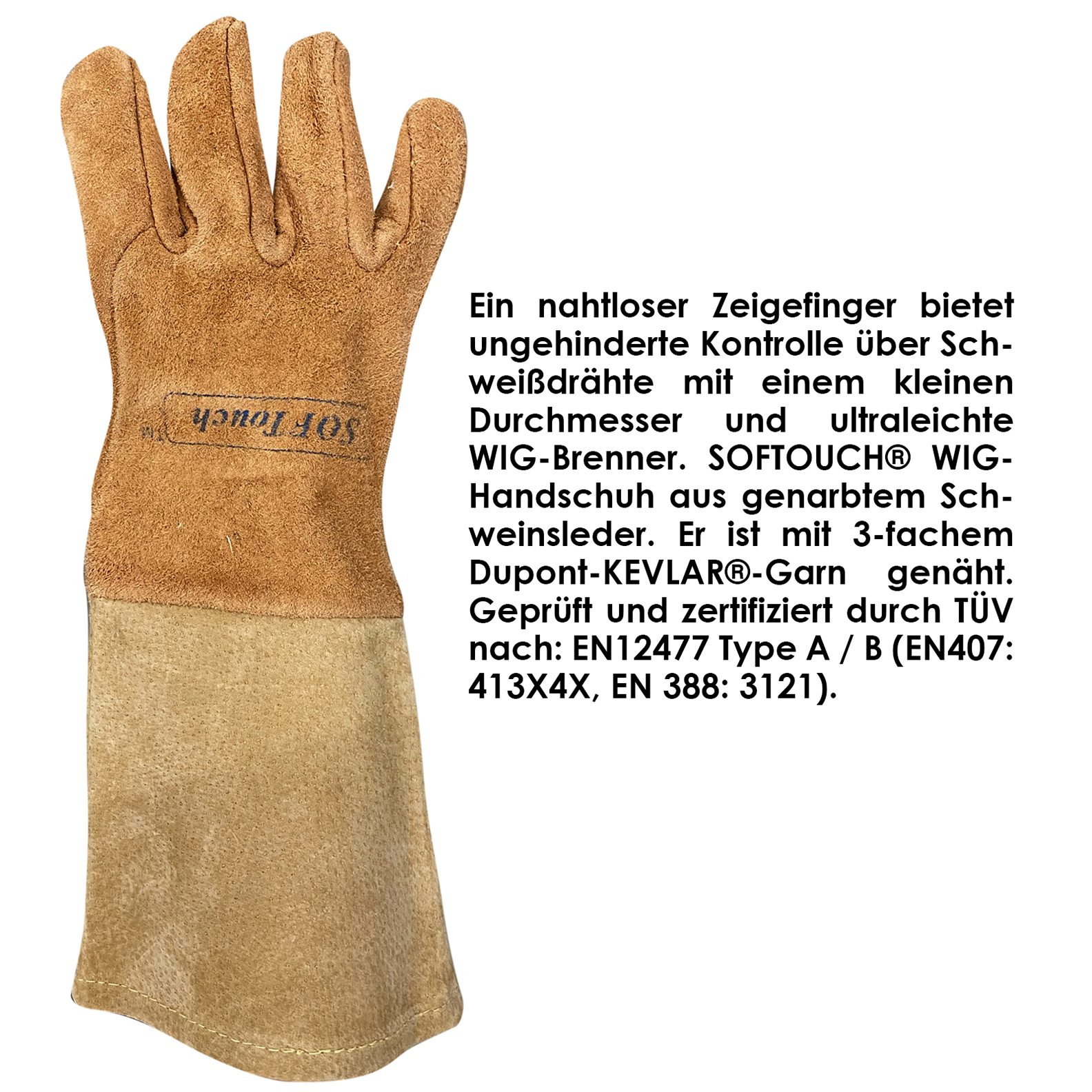 WIG-Handschuhe SOFTouch Schwein XXL
