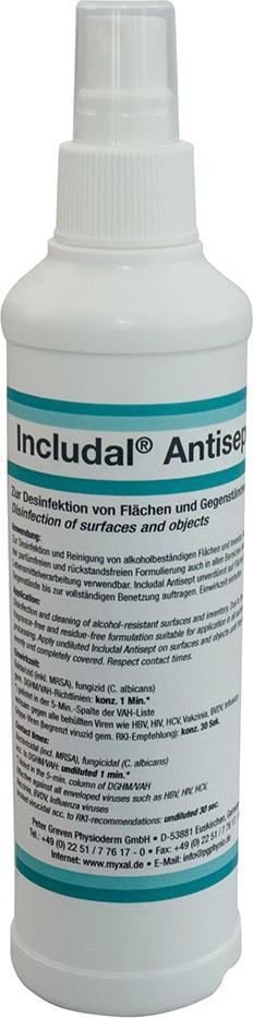 Includal Antisept 250 ml Pumpsprayflasche