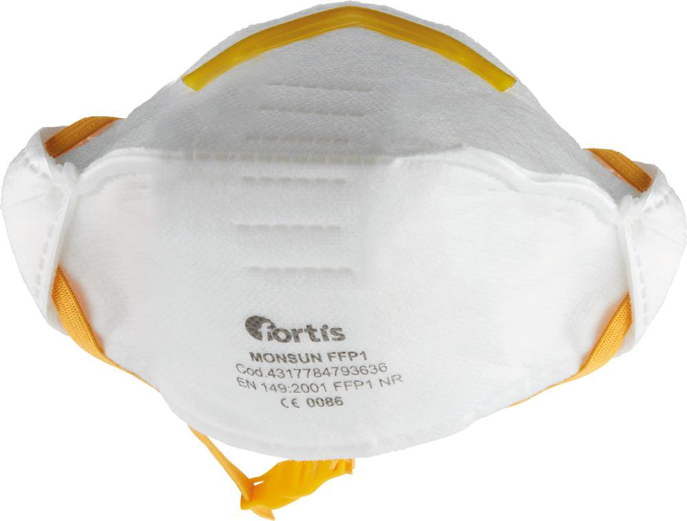 Atemschutzmaske Monsun FFP1 (Box a 20 Stück), FORTIS