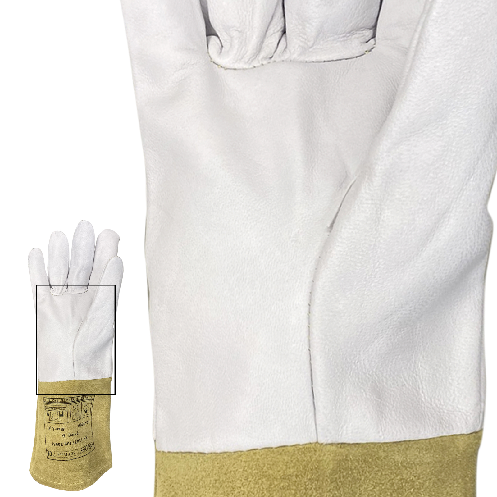 WIG-Handschuhe SOFTouch Ziege leicht M