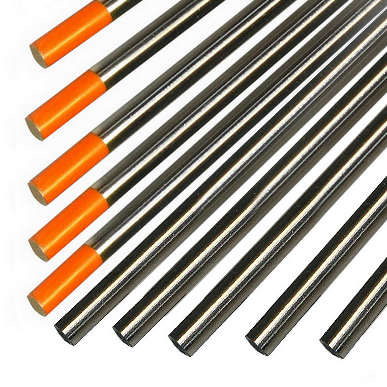 Wolfram Elektrode WT40 (orange) Ø 1,0 x 175 mm Wolfram Elektrode WT40 (orange) Ø 1,0 x 175 mm