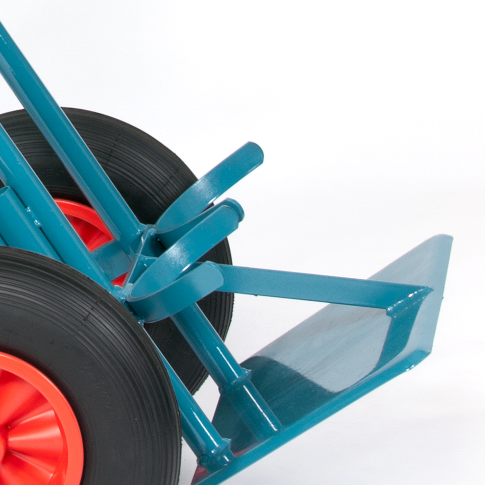 Stahlflaschenwagen für 2 Flaschen, 1 x 50 Liter, 1 x 33 kg Propan