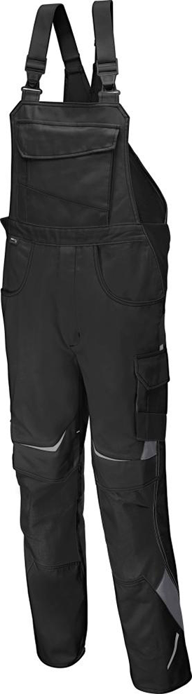 Latzhose PULSSCHLAG Gr. 26, schwarz/anthrazit