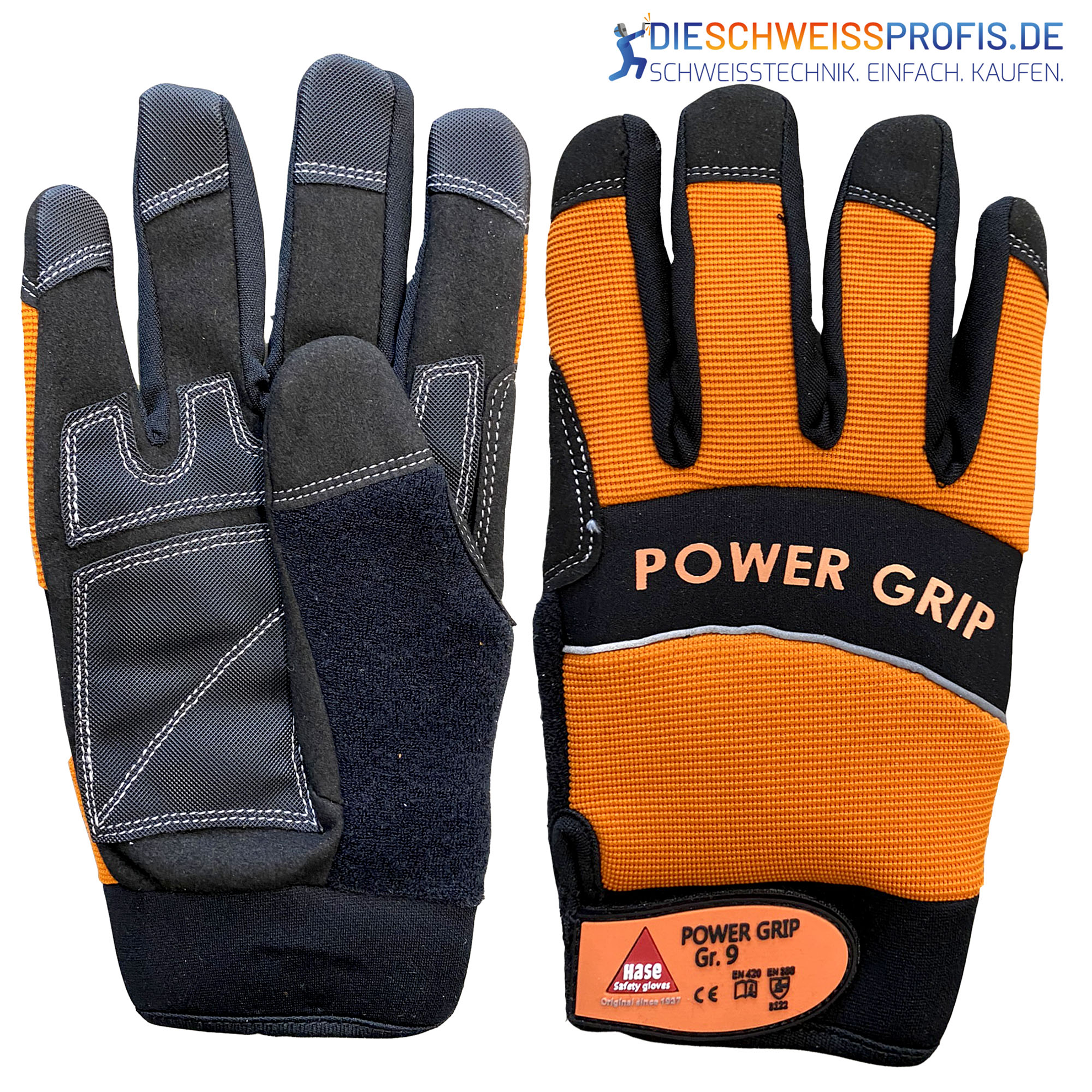 Montagehandschuhe Power Grip 9