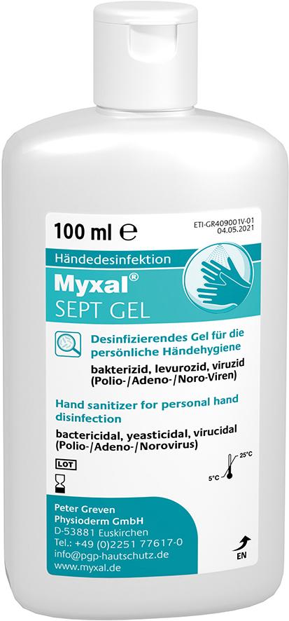 Händedesinfektion Sept Gel