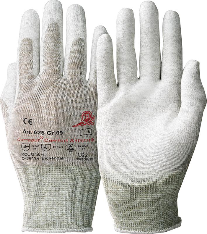 Handschuh Camapur Comfort 625, antistatisch, Gr. 10