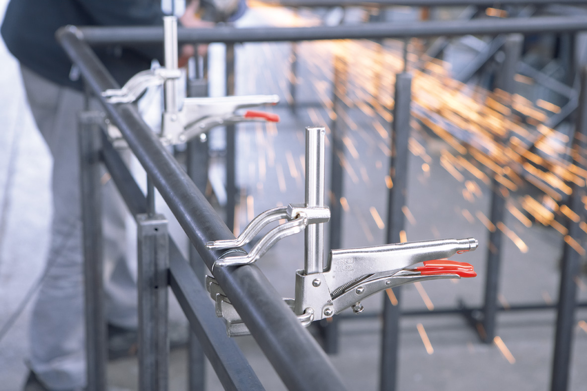 Rohr-Gripzange Bessey für Rohre Ø 0 - 110 mm