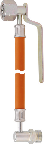 400 mm Hochdruck-Schlauchleitung PS 30 bar, mit Haltegriff