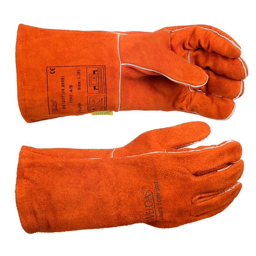MIG/MAG-Handschuhe rot L