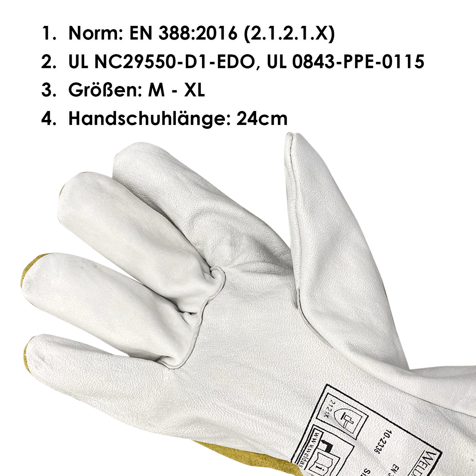 Arbeitshandschuhe SOFTouch Rind XL