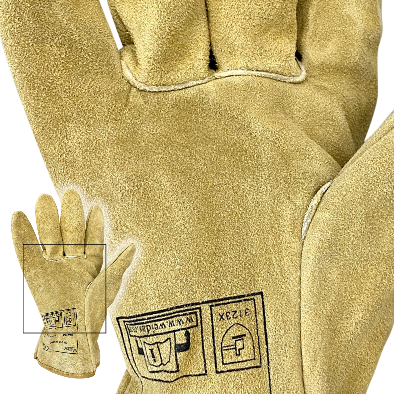 Arbeitshandschuhe Fahrermodell XL