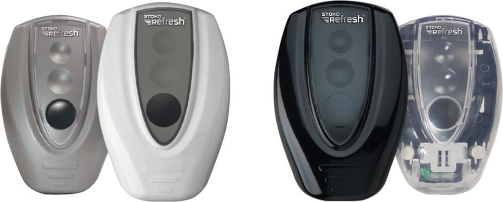 STOKO Refresh K Stück.Spender Dispenser 500, weiss für 500 ml WC-Cleaner Dispenser Line Mod. (TC) STOKO Refresh K Stück.Spender Dispenser 500, weiss für 500 ml WC-Cleaner Dispenser Line Mod. (TC)