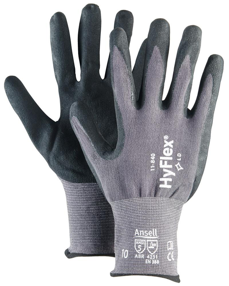 Handschuh HyFlex 11-840, Gr. 9