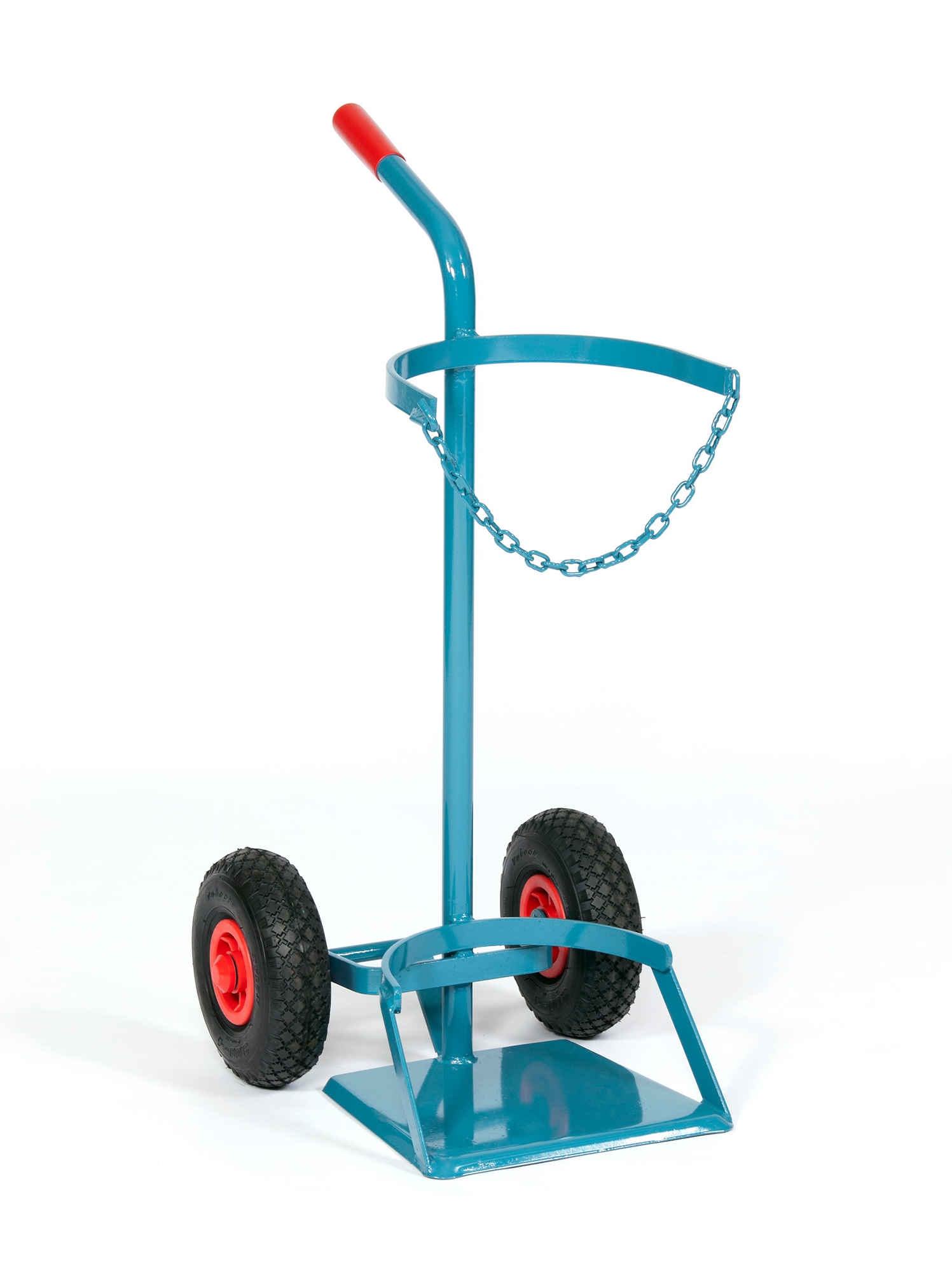 Stahlflaschenwagen für 1 Flasche 33 kg Propan / 320 Ø