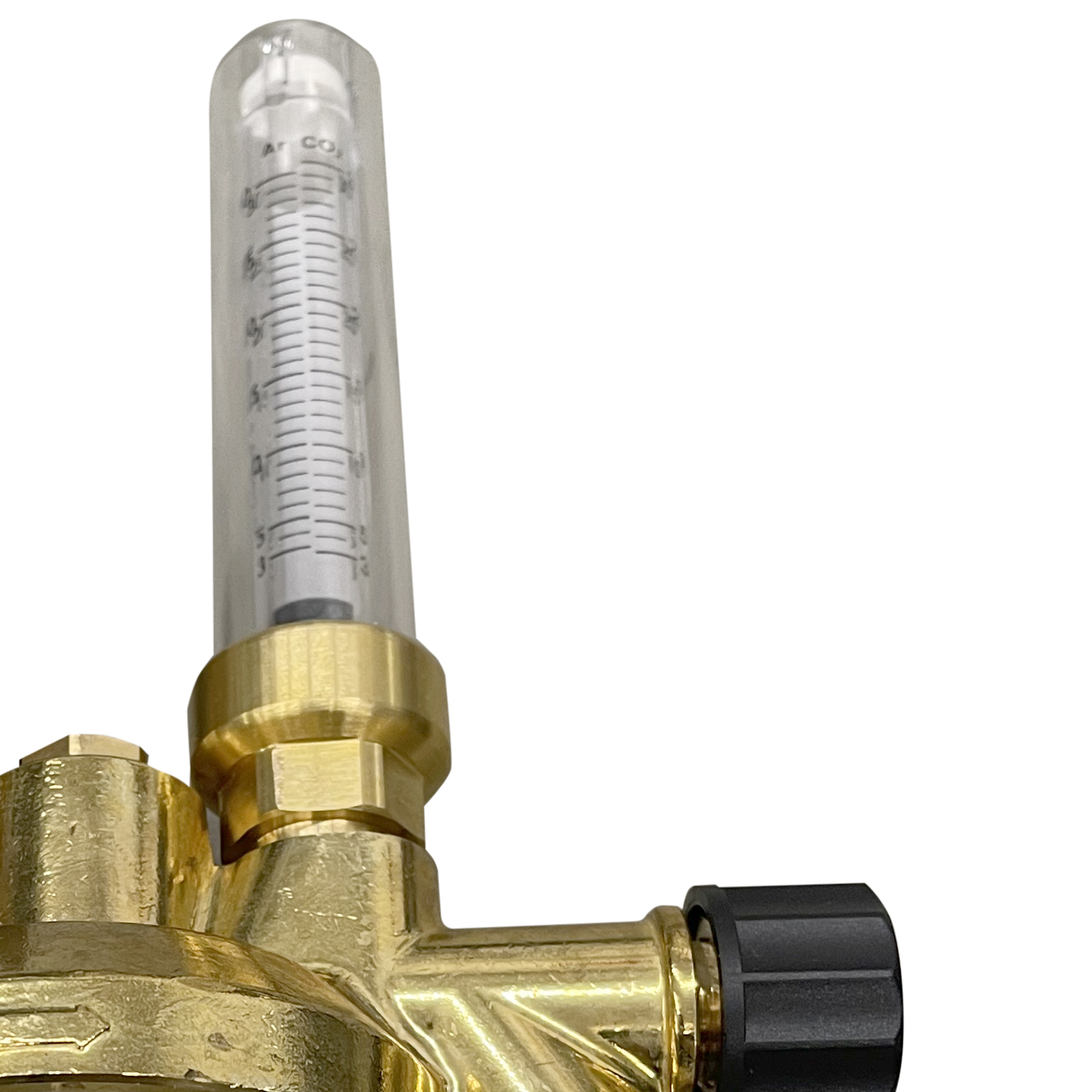 Flaschendruckminderer mit Flowmeter CO2 /Argon 200 bar einstufig
