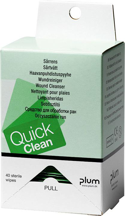 Nachfüllpackung Wundreinigungstücher »Quick Clean«