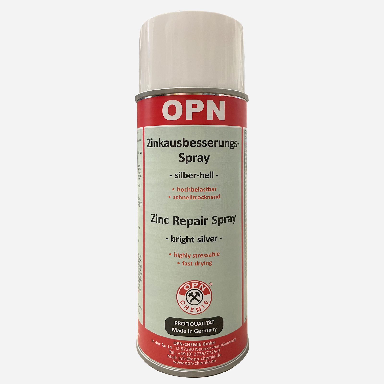 OPN Zinkausbesserungsspray silber-hell 400 ml