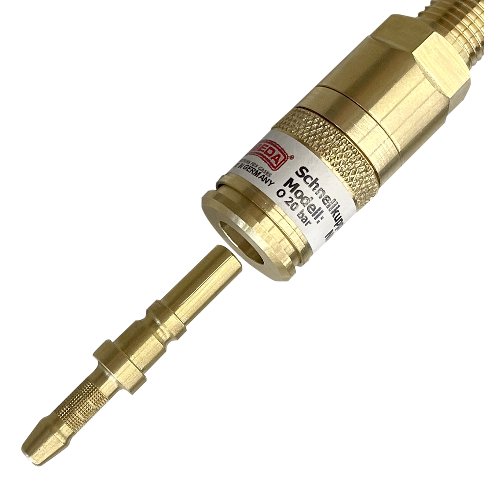 Schlauchkupplung NKG Sauerstoff G 1/4 RH