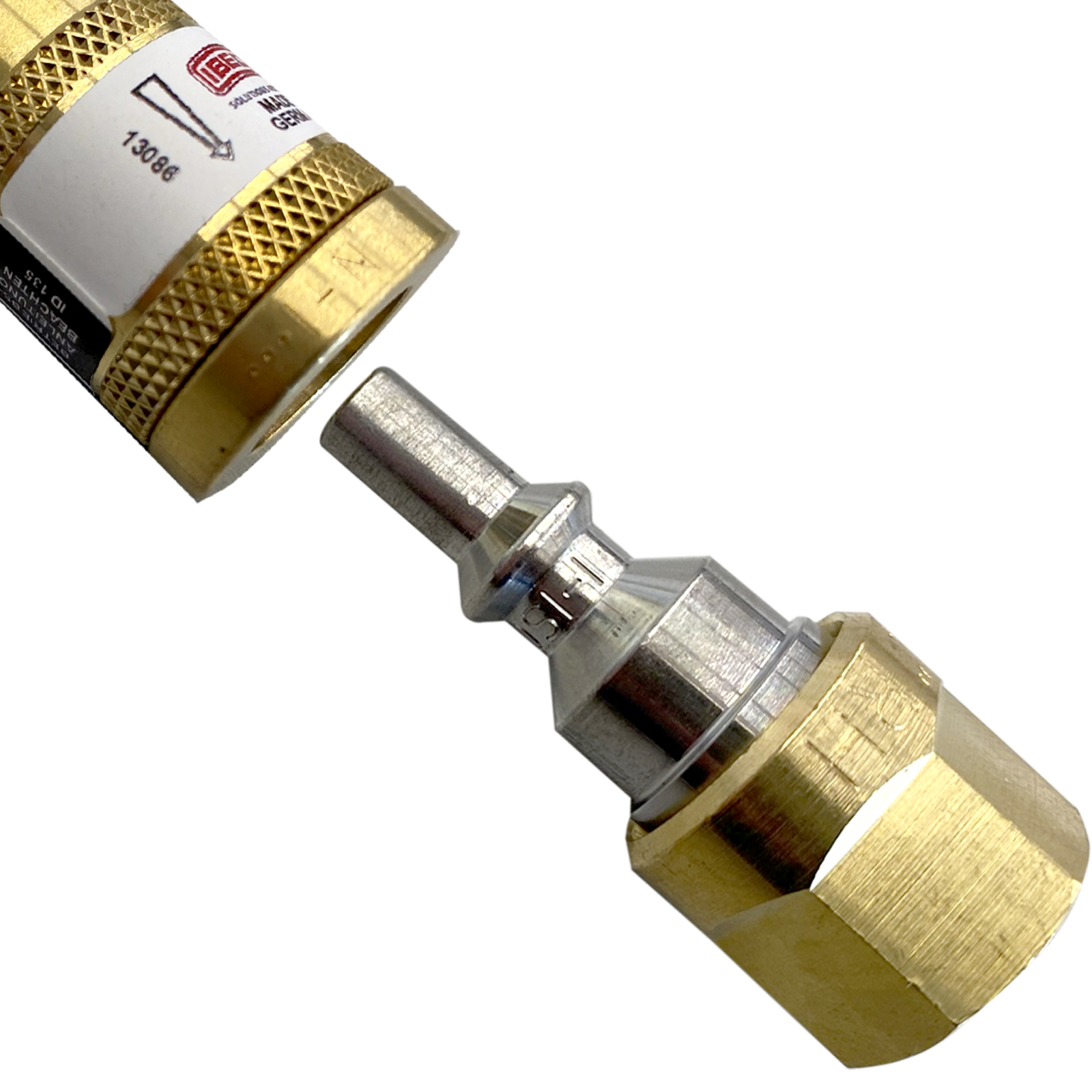 Schlauchkupplung DKT-W Inertgas 4 mm