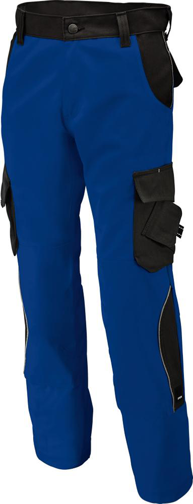 Arbeitshose Bruno, royalblau-schwarz, Gr. 48