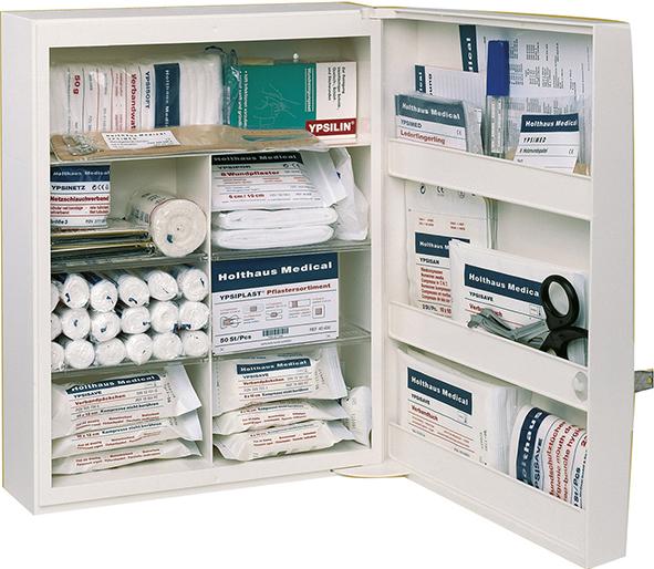 Verbandschrank Famulus, weiß