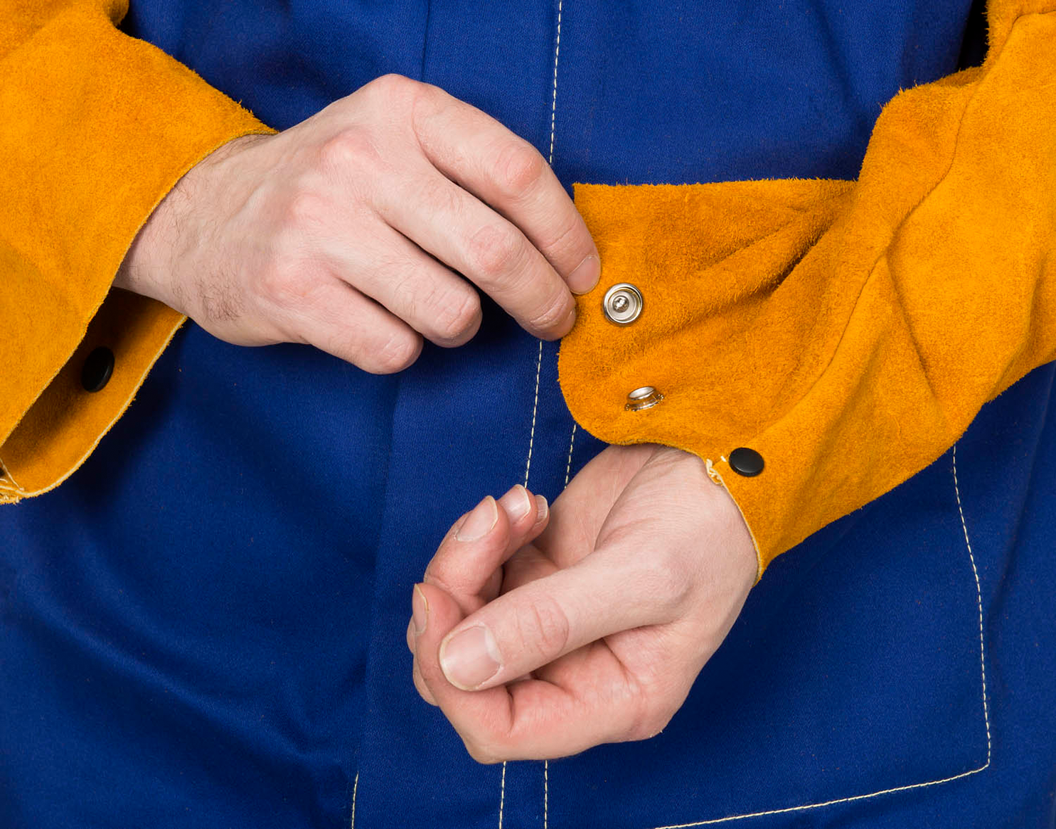 Schweißerjacke Yellowjacket L - 81 cm