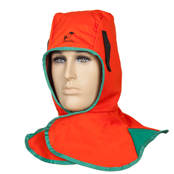 Kopfschutz Schweißerhaube orange L