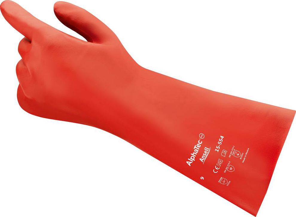 Handschuh AlphaTec 15-554, Gr.9