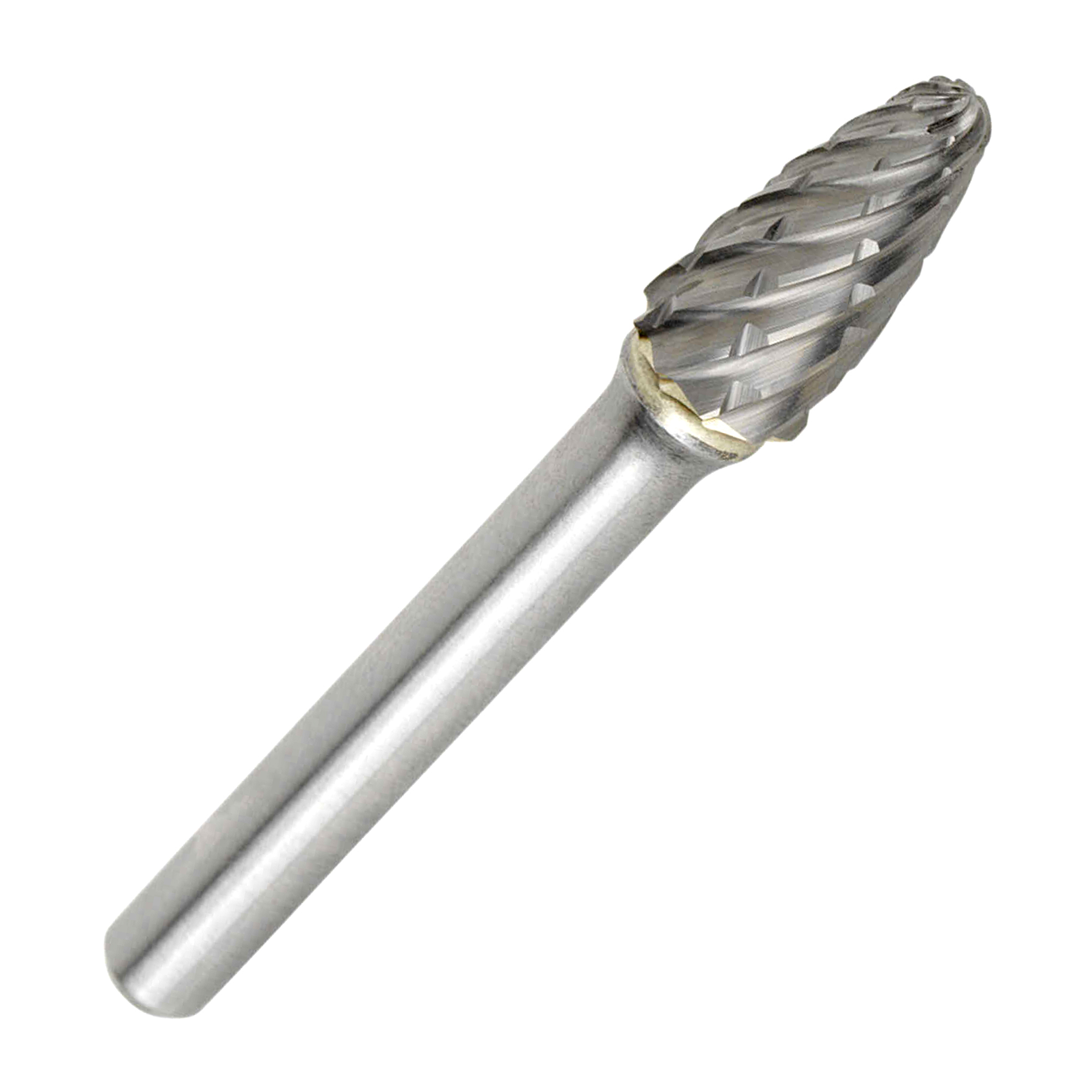 HM-Fräser Stahl Form Baum 6 x 18 mm - 6 x 50 mm