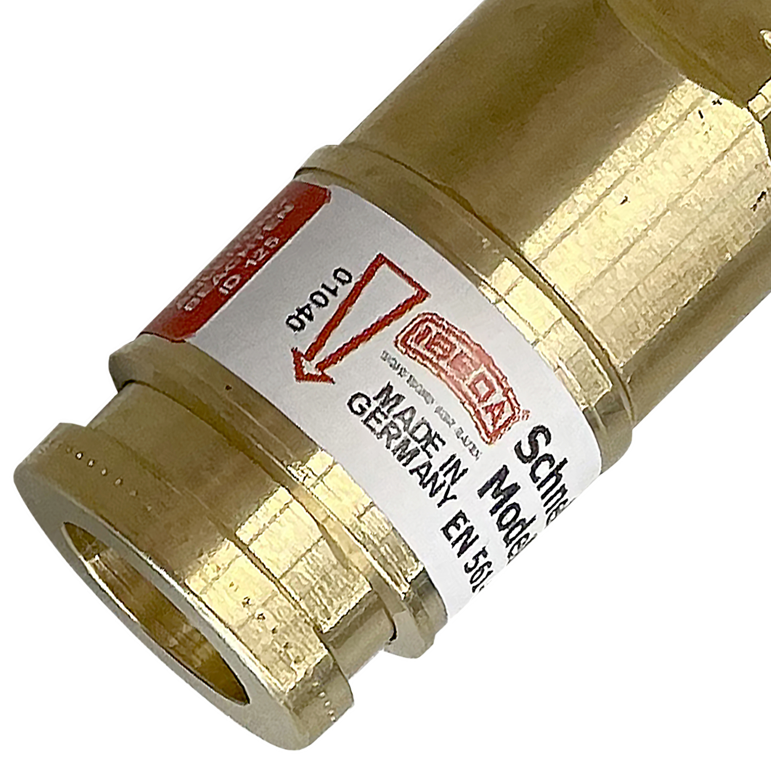 Set aus Schlauchkupplung/ Stift - Brenngas G 3/8 LH DKG Set aus Schlauchkupplung/ Stift - Brenngas G 3/8 LH DKG