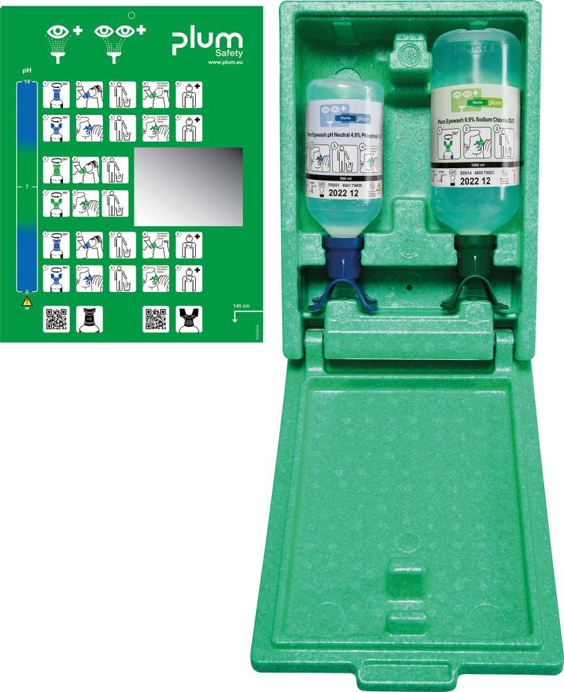Augennotfallstation Duo, pH neutr.m. Fl. 1000/500 ml