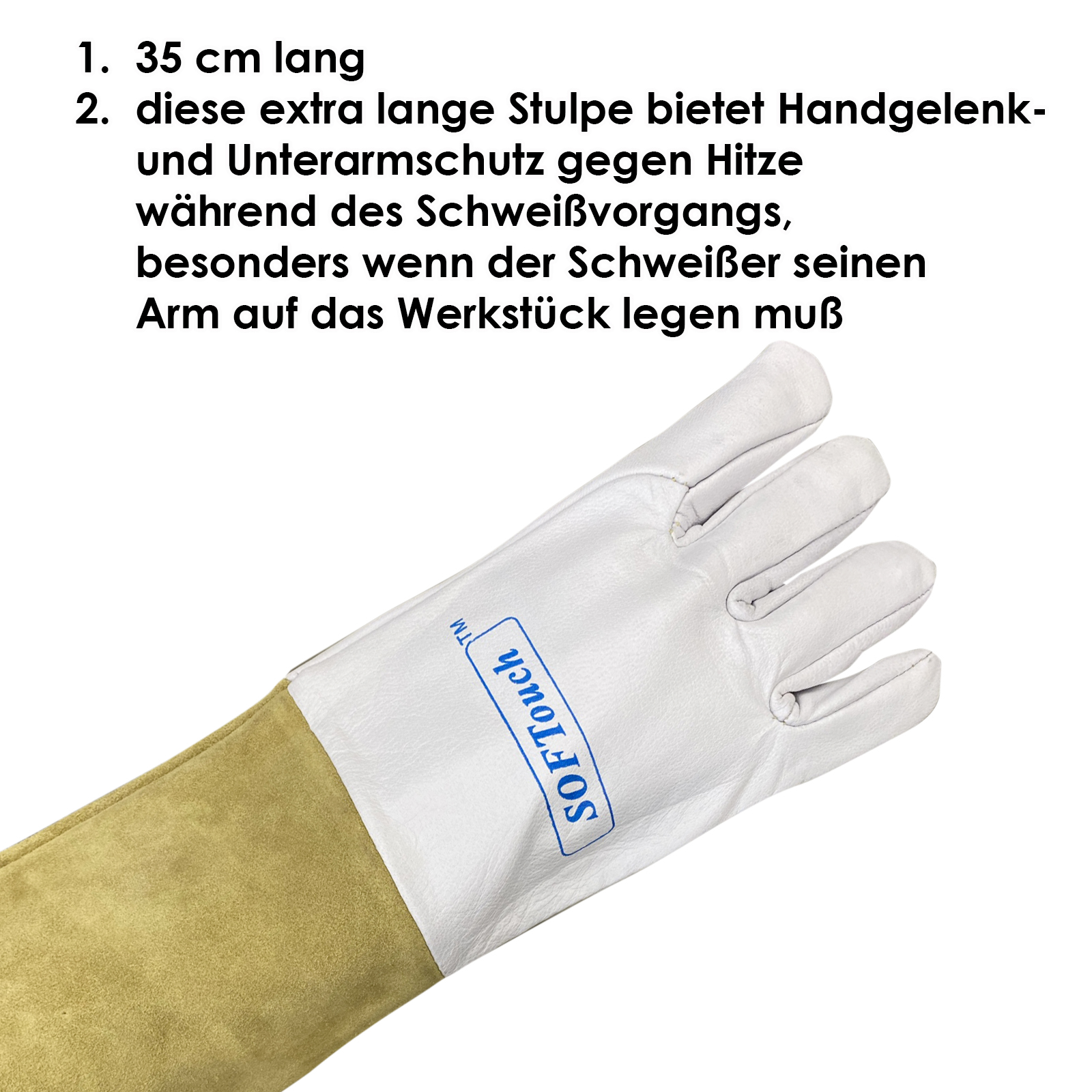 WIG-Handschuhe SOFTouch Ziege leicht M