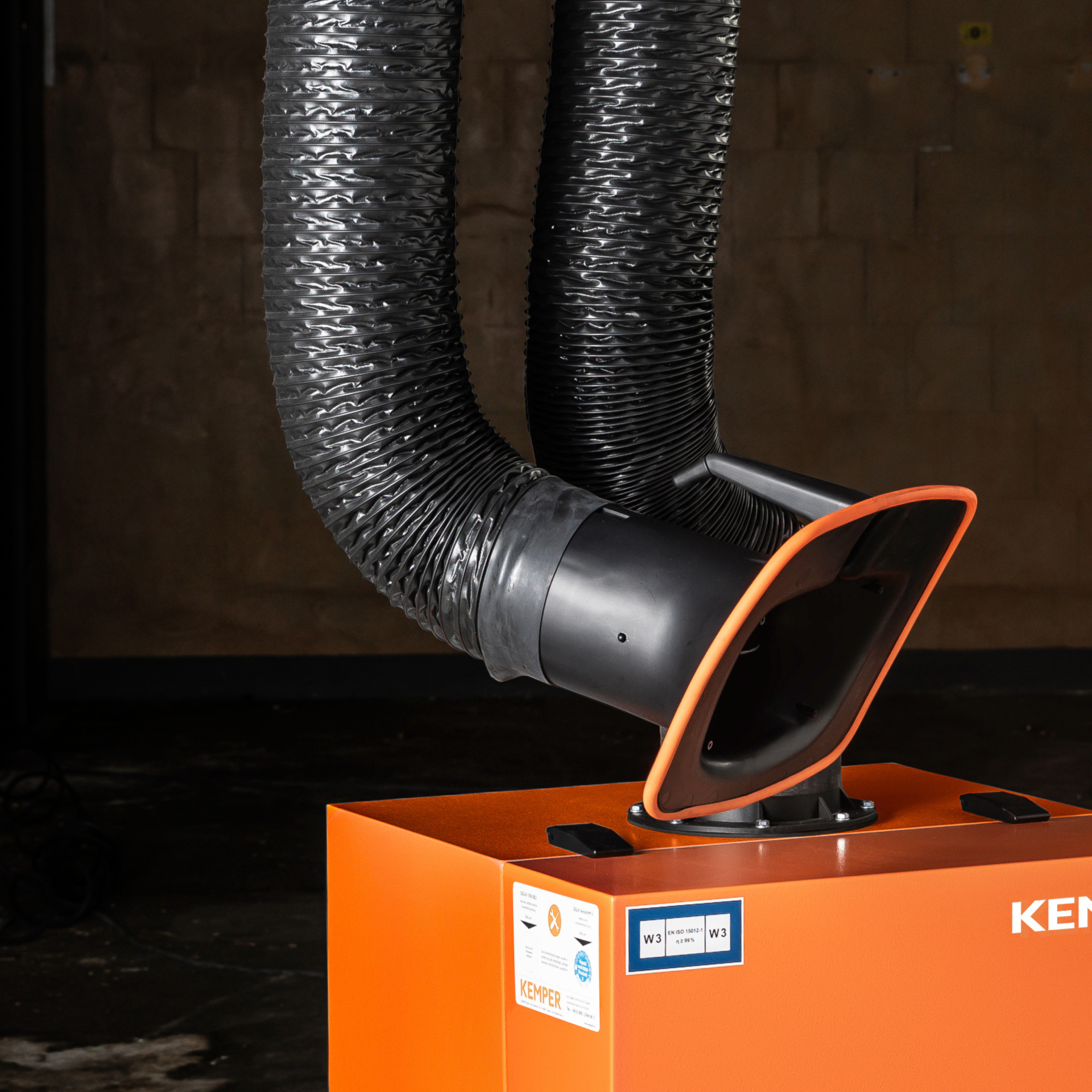 Kemper SmartMaster Absauggerät, Schlauchausführung 2 m Arm