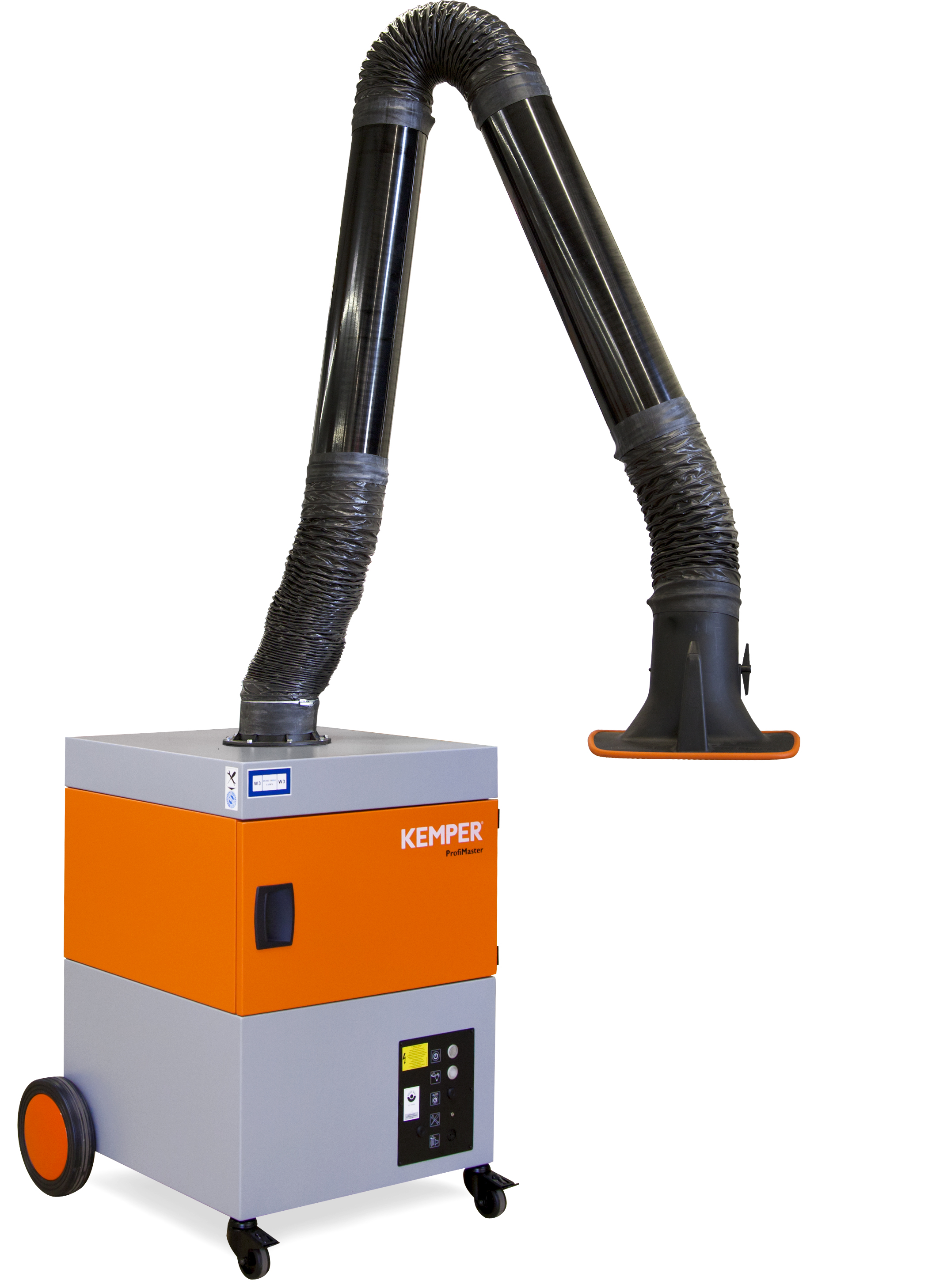 Kemper ProfiMaster Absauganlage, einarmig, Rohrausführung 2 m Arm