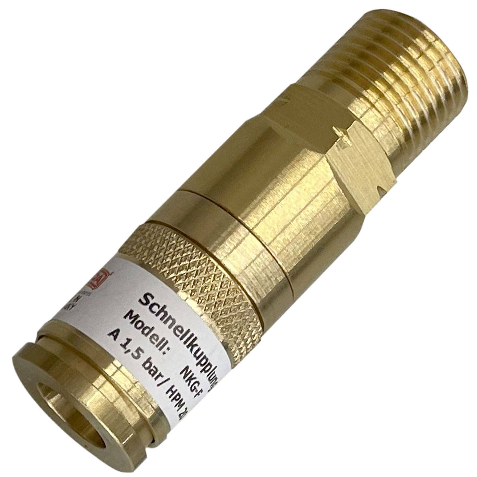 Schlauchkupplung NKG Brenngas G 3/8 LH