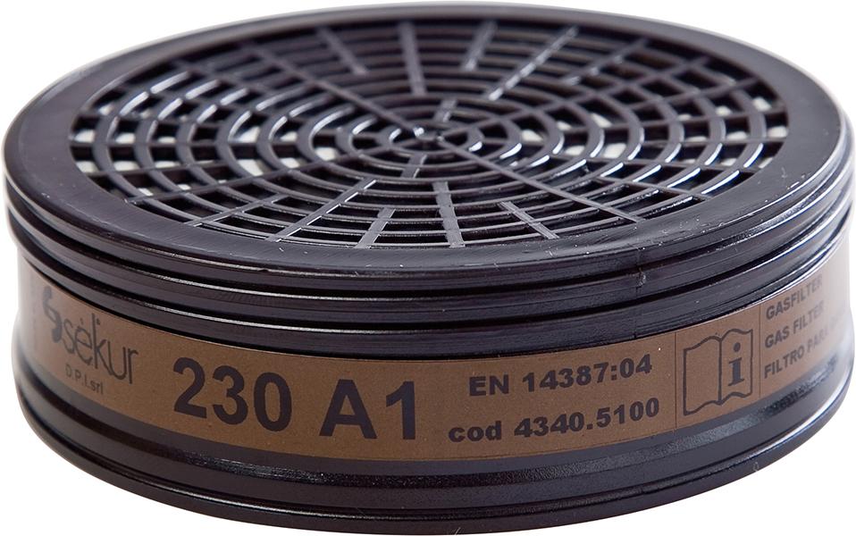 Filter 230, A1 für Polimask 230 (Pck. a 2 Stück.)