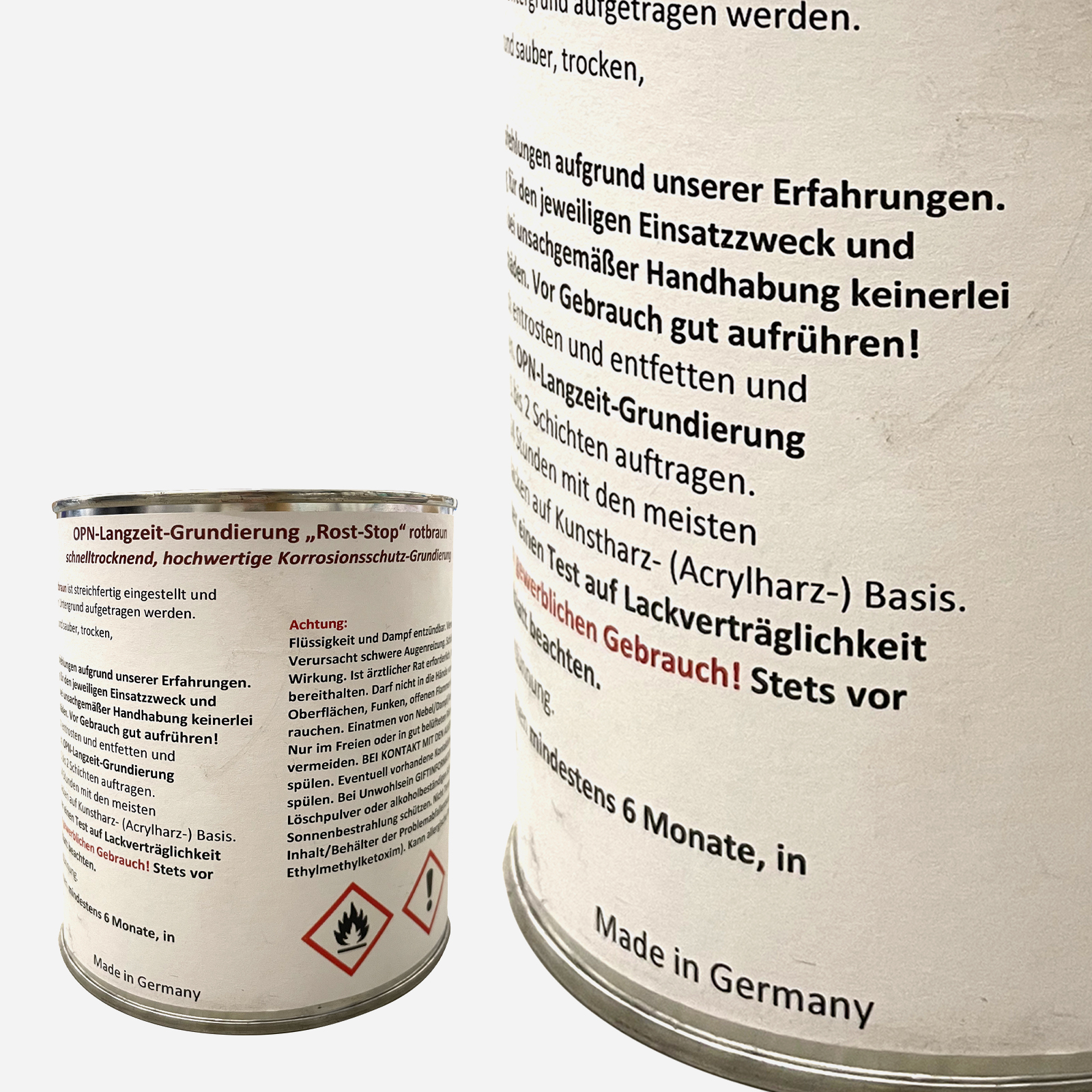 OPN Langzeit-Grundierung Rost-Stop rotbraun 2,5 Liter