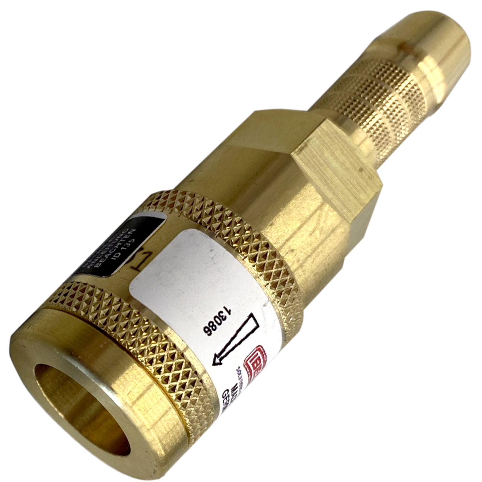 Schlauchkupplung DKT-W Inertgas 9 mm