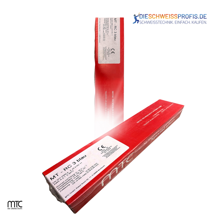 Stabelektrode MT-RC3 blau Ø 5,00 x 450 mm - 5,4 kg Pack