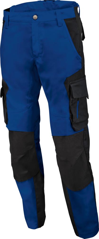 Arbeitshose FLORIAN, royalblau-schwarz, Gr. 58
