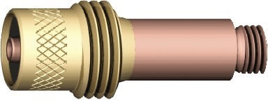 Spannhülsengehäuse Standard mit Gaslinse Ø 3,2 mm 45V27