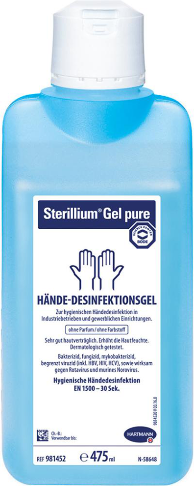 Handdesinfektion Sterillium Gel Pure, 475ml