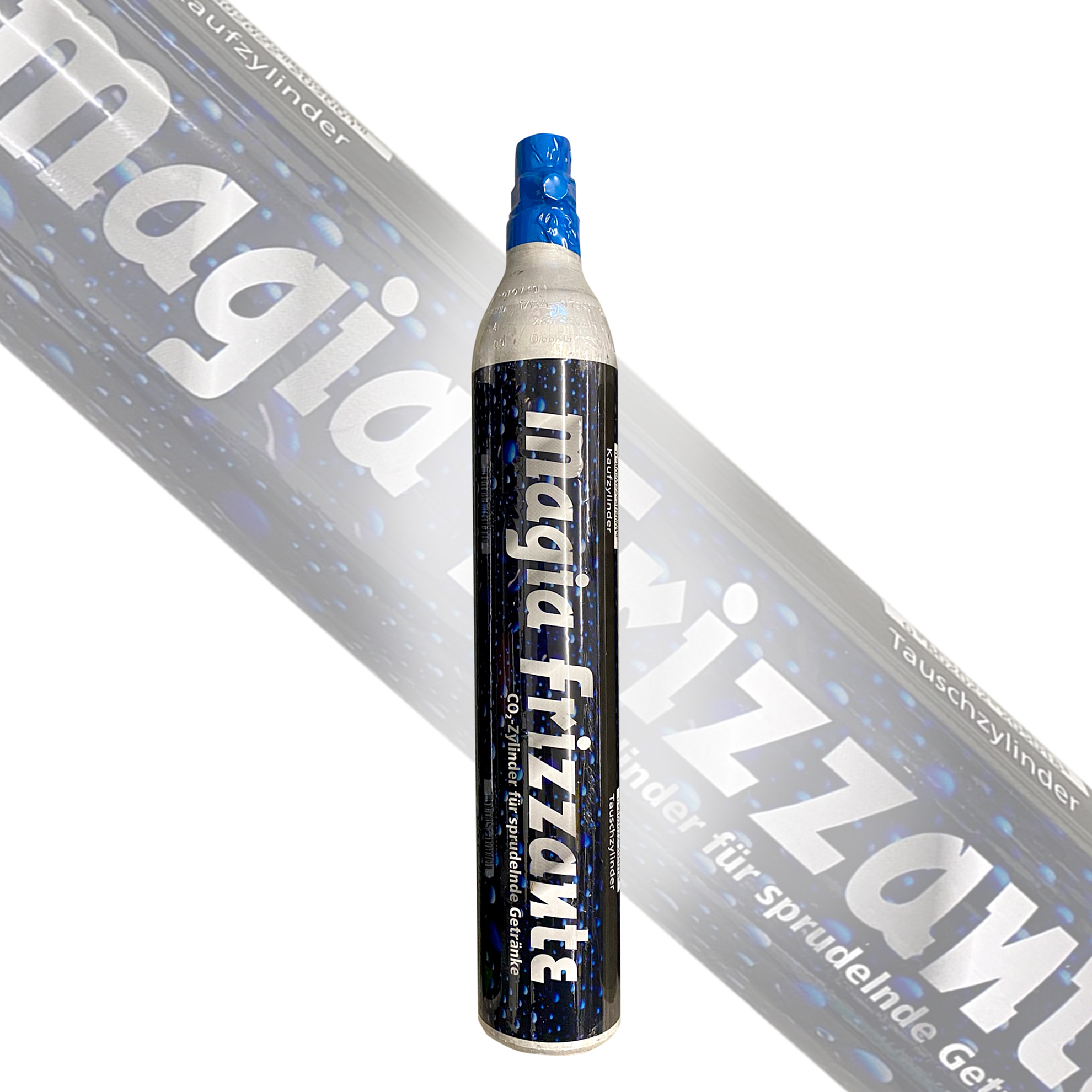 CO2 Sprudlerflaschen 425g - Flasche inkl. Füllung