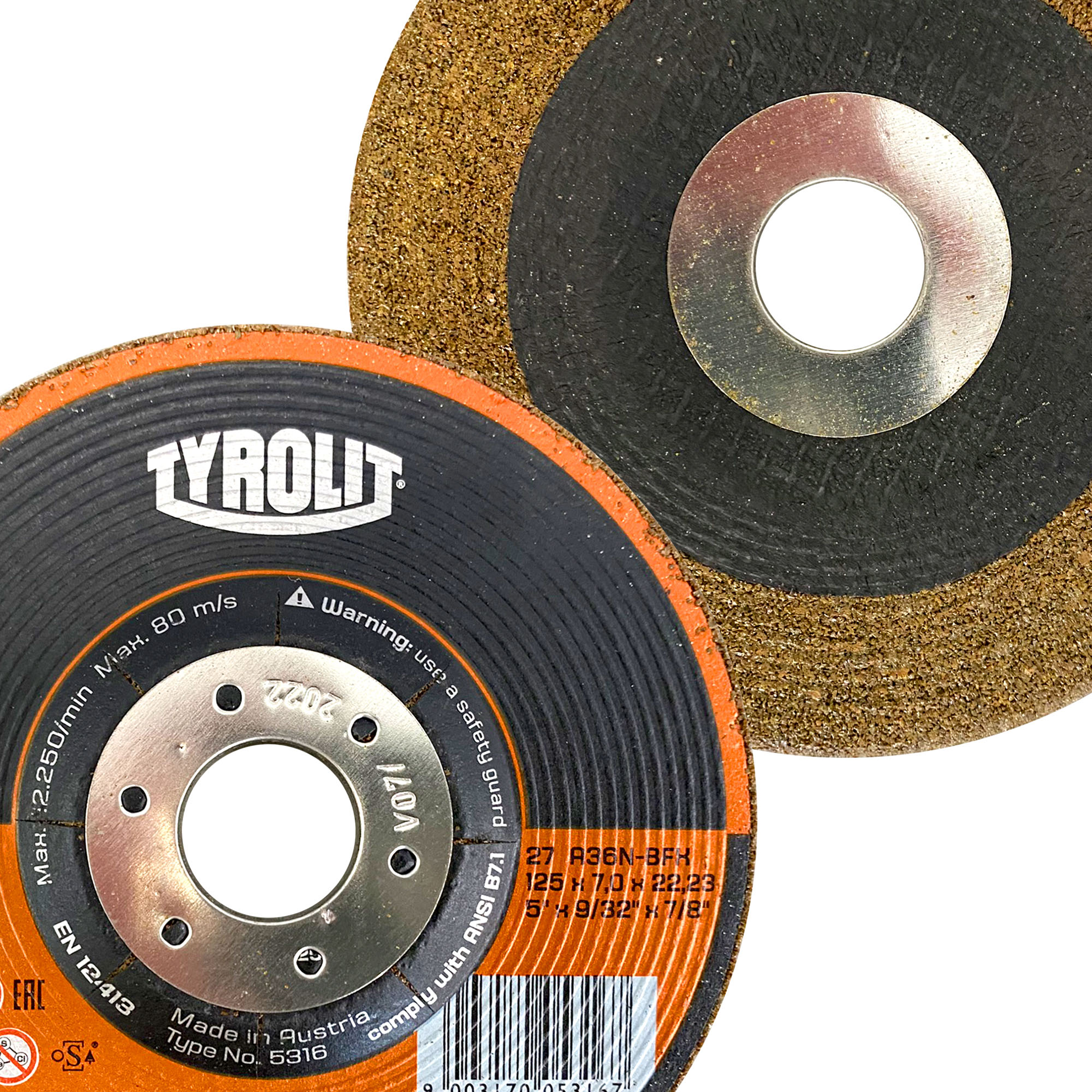 Schruppscheibe ALU Ø 125 x 4 x 22,23 mm Premium Schruppscheibe ALU Ø 125 x 4 x 22,23 mm Premium