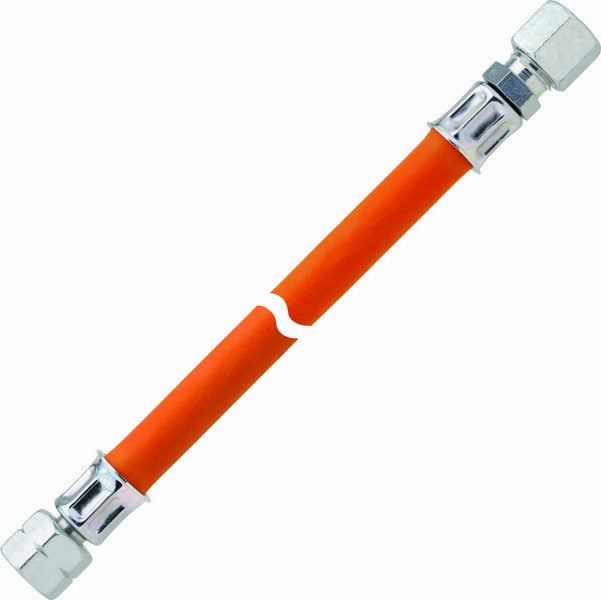 400 mm Mitteldruck-Schlauchleitung PS 10 bar G 1/4 LH-ÜM x RVS 8