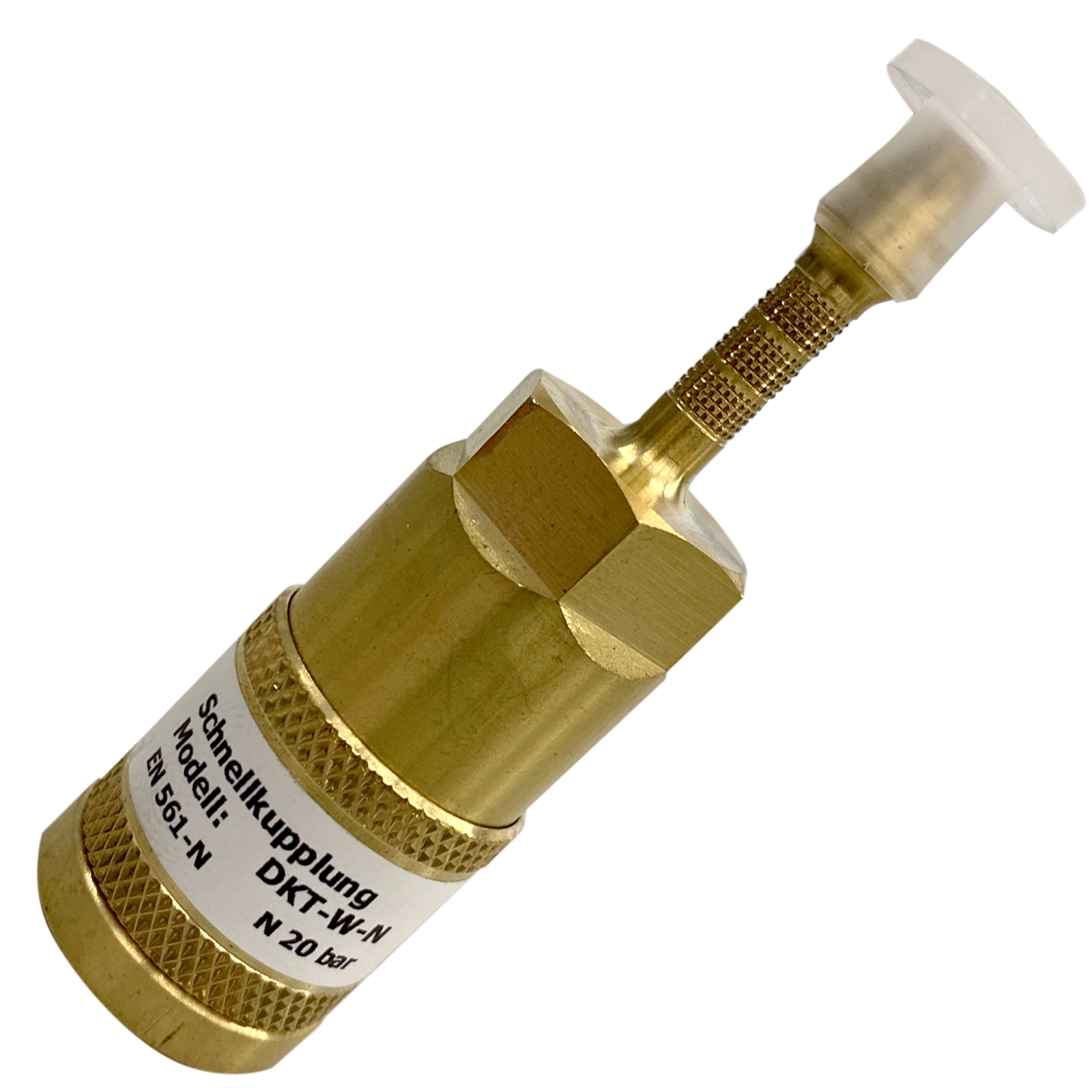 Schlauchkupplung DKT-W Inertgas 4 mm