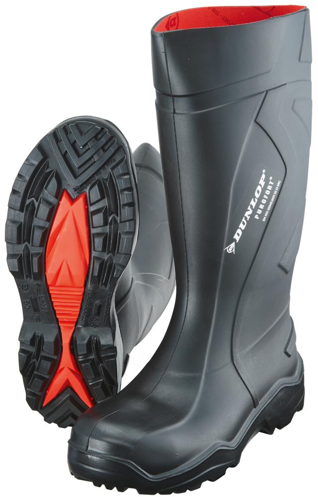 Stiefel Purofort®+ full safety, S5 CI SRC, schwarz
