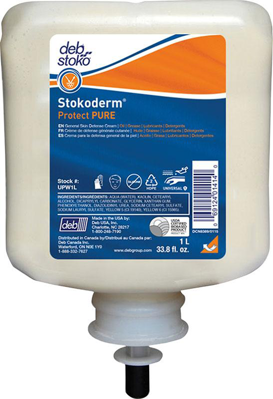 Stokoderm® Protect Hautschutzcreme 1 l Kartusche