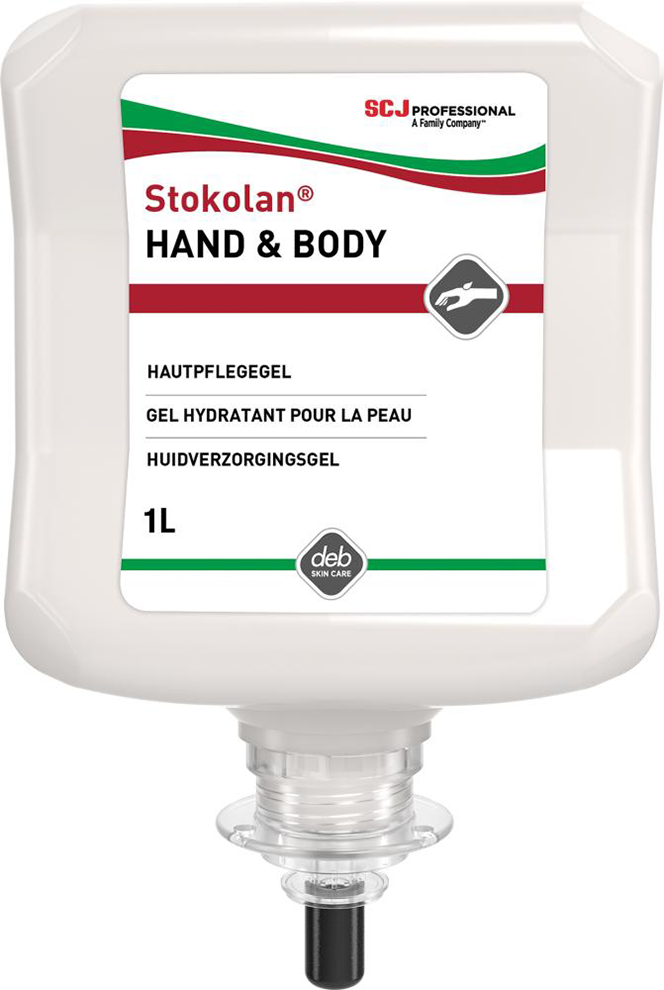 Stokolan® Hand & Body Hautpflege-Lotion 1 l Kartusche für normale Haut