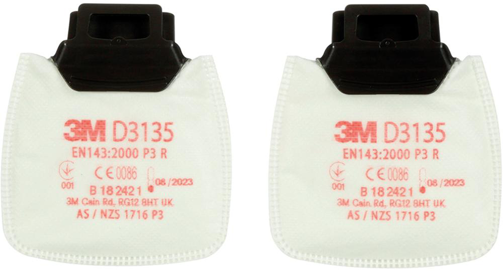 3M™ Partikelfilter D3135, P3R mit Aktivkohle 3M™
